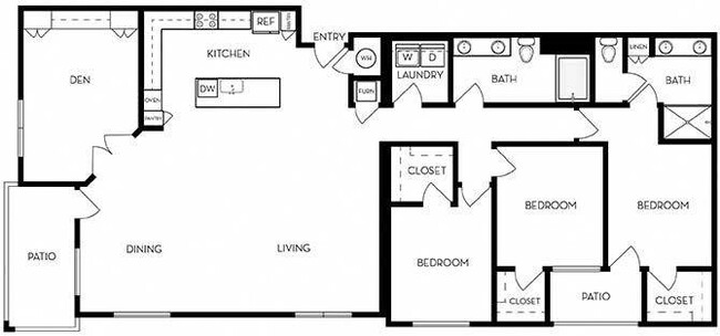 Rose | 3 Bed/2 Bath | 2,086-2,088 SF - The Logan at Osborn