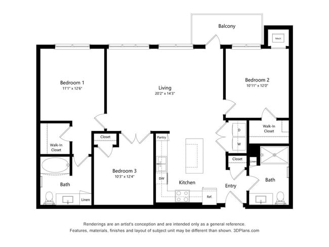 Floorplan - Hilltop at Signal Hills