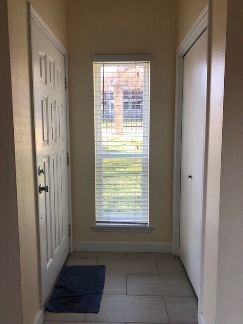Entryway with coat closet - 2450 Wickersham Ln