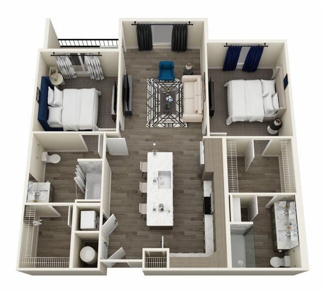 Floorplan - Aspire Kenwood Apartments
