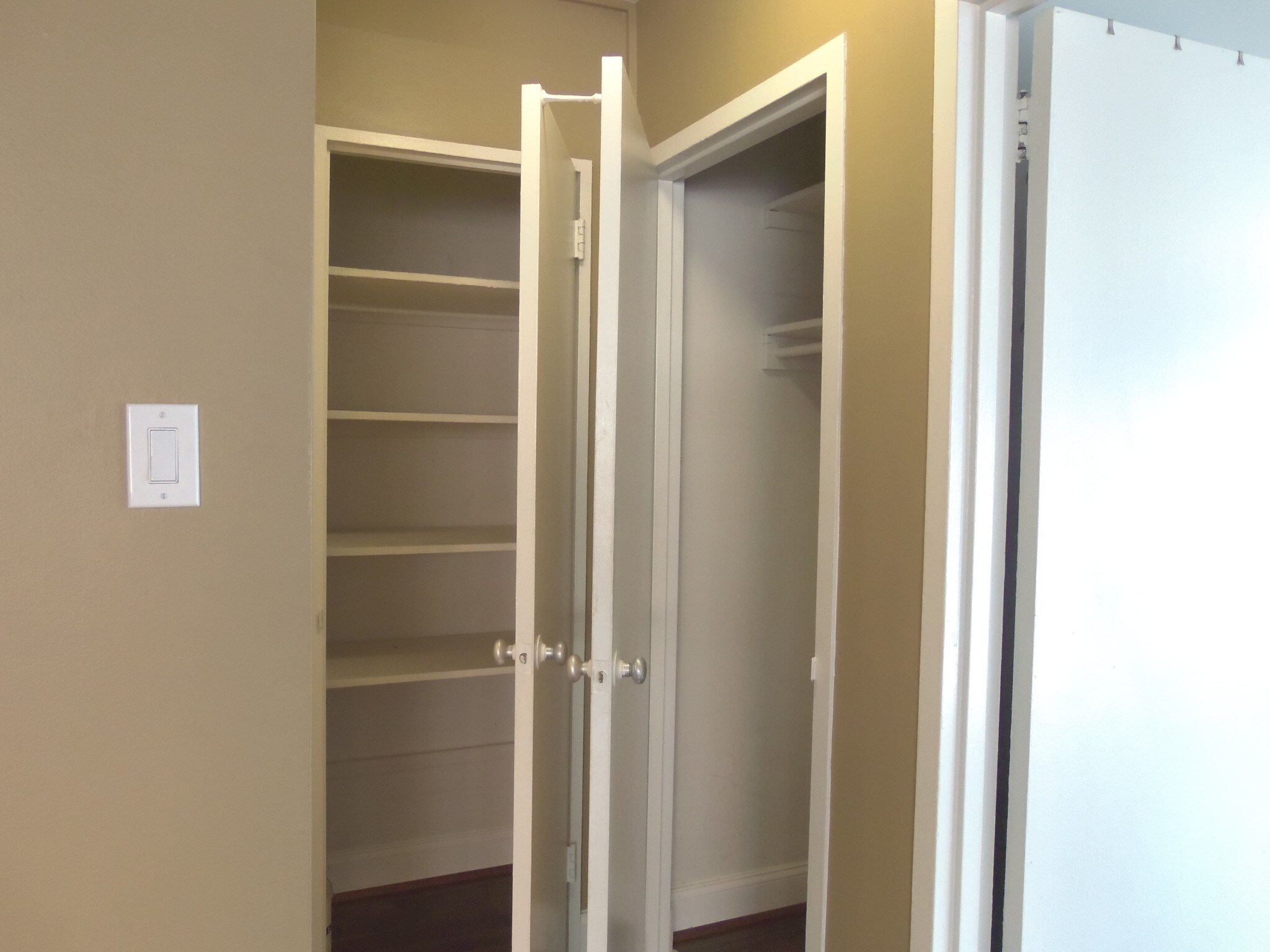 linen & coat closets - 1021 Arlington Blvd