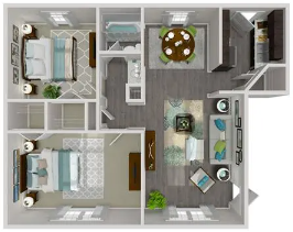 Floorplan - Flats at 235