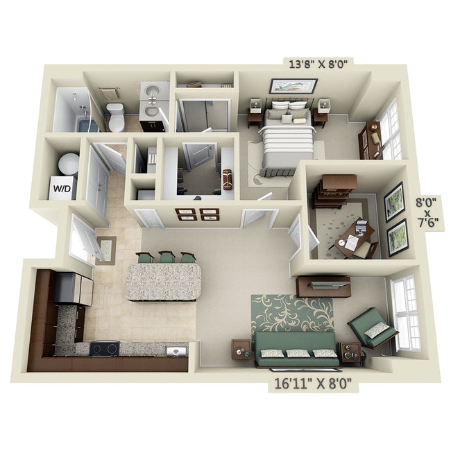 Floorplan - Bell Arlington Ridge