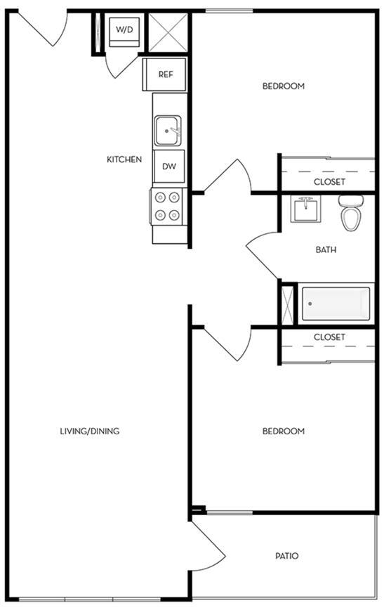 Floorplan - 4801 Shattuck