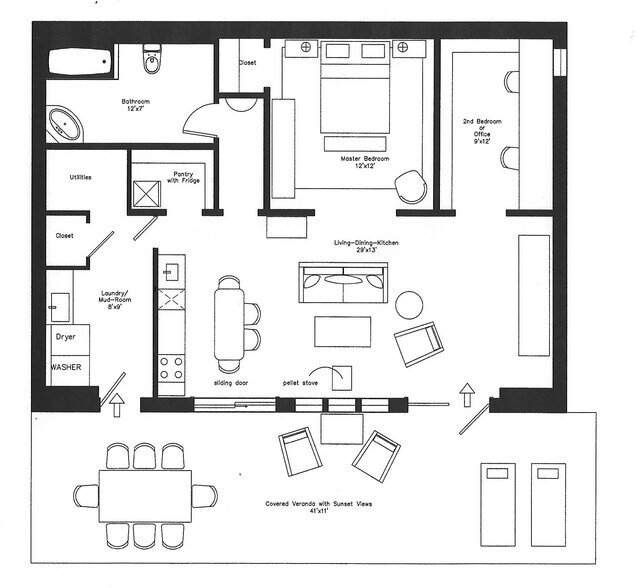 floor plan - 387 Eichybush Rd