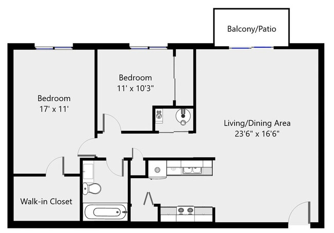 Floorplan - Southland Greens Apartments