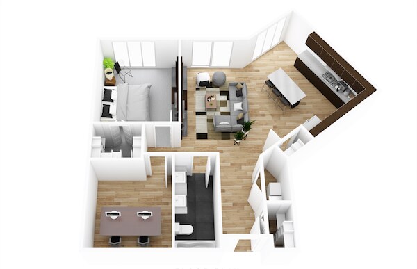Floorplan - Adams Edge Apartments