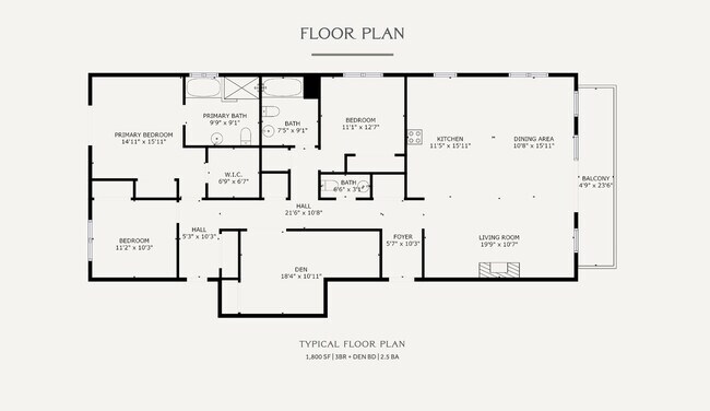 Floorplan - 5689 N Lincoln Ave