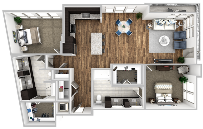 Floorplan - Korina at the Grove