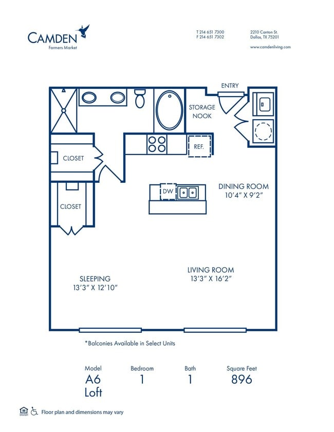 Floorplan - Camden Farmers Market