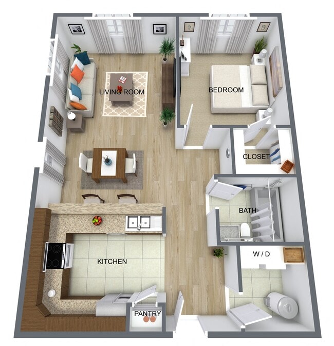 Floorplan - Live Oak Villas