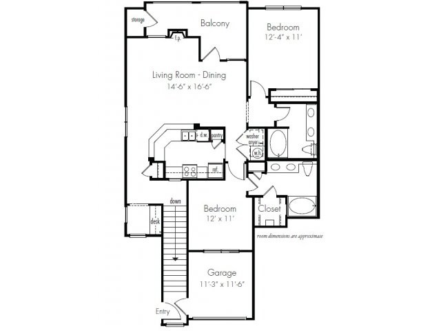 Floorplan - The Palms at Briarwood