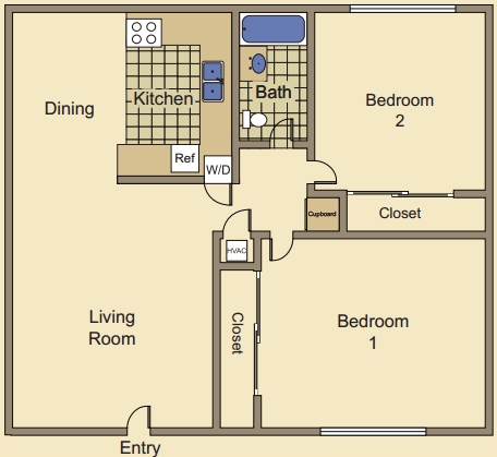 2BR/1BA - Large 2 bedroom units central Phoenix loca...