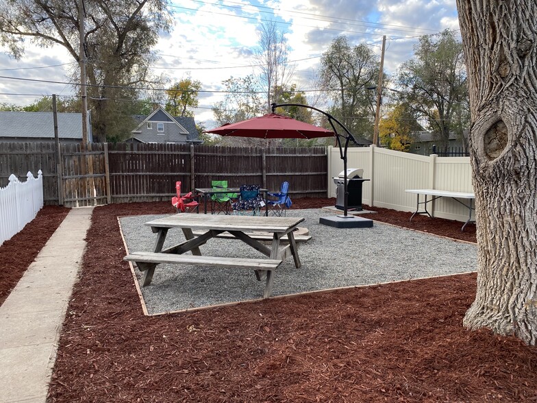 Newly landscaped backyard - 1827 6th Ave