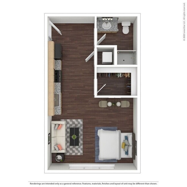 Floorplan - The Piedmont Apartments