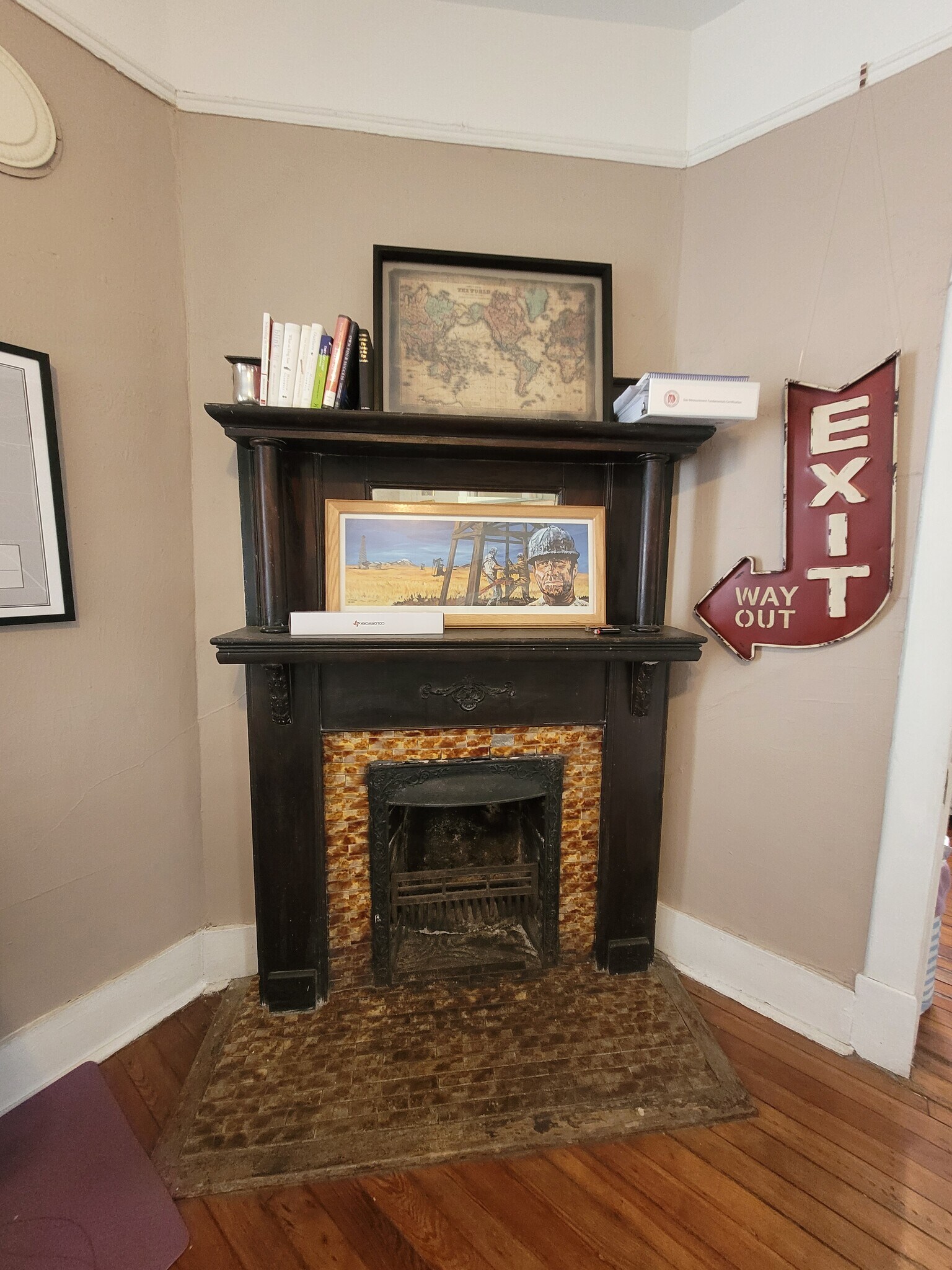 Dining Room Fireplace - 1217 Java Pl