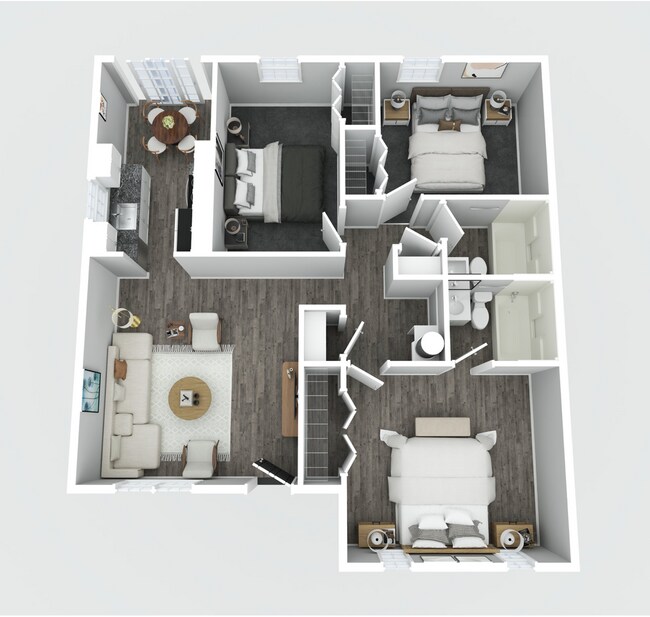 Building Photo - Sleek and Stylish 3 Bedroom, 2 full bath cottage home in Mid-town! Only $1750/mo.!!