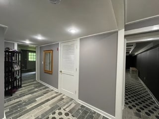 Hallway to large, private bedroom - 82 Goose Hill Rd