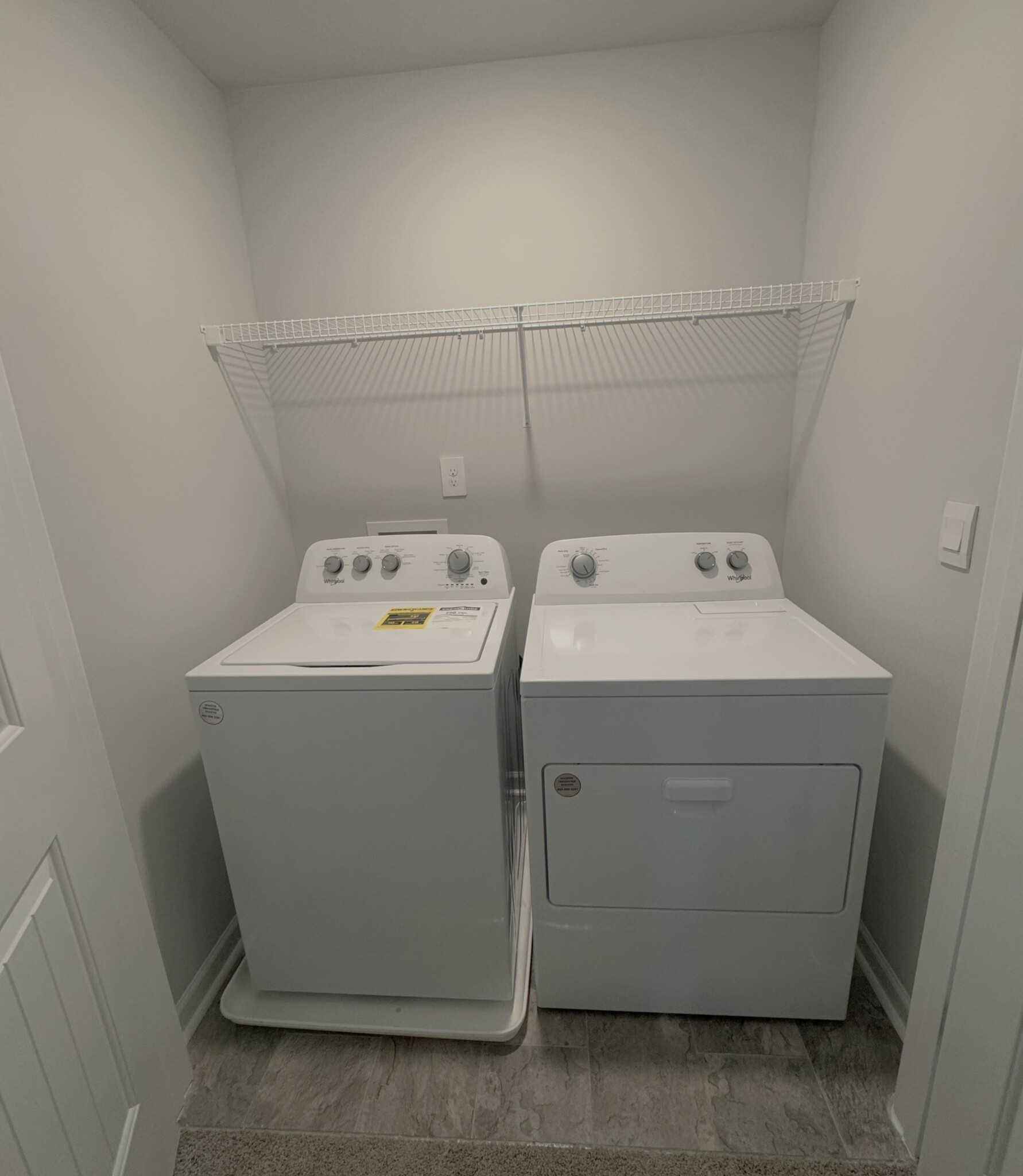 Washer and dryer are in-unit, located upstairs. - 403 Augustine Dr