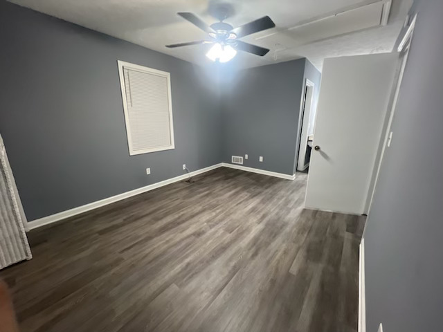 master bedroom with ceiling fan - 787 Barnes Mill Trce