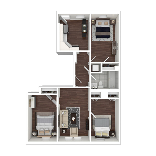 Floorplan - Clearway Apartments