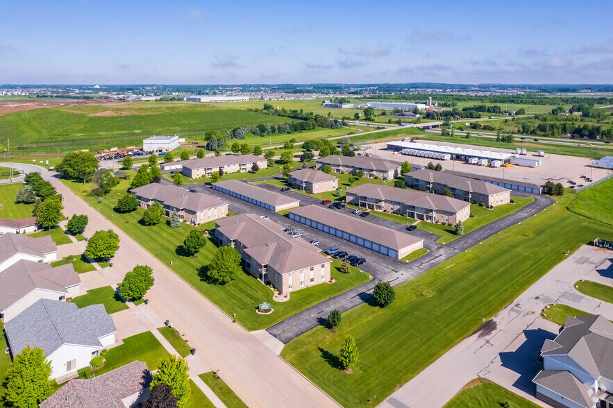 Aerial Photo - Elm Grove Apartments