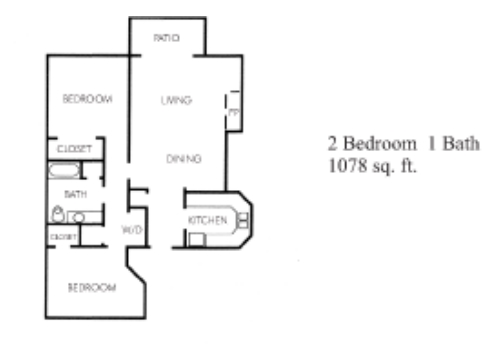 2BR/1BA - Mariner's Park