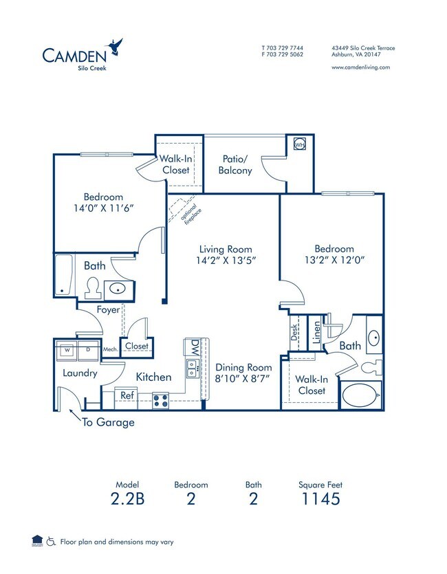Floorplan - Camden Silo Creek