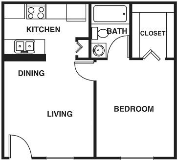 1BR/1BA - Santa Cruz