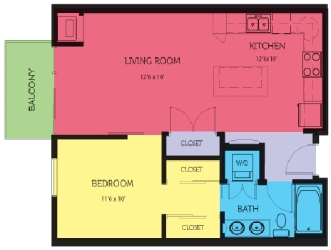 A 674 Square Feet - Flux