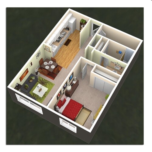 1BR/1BA - Fitz Apartments