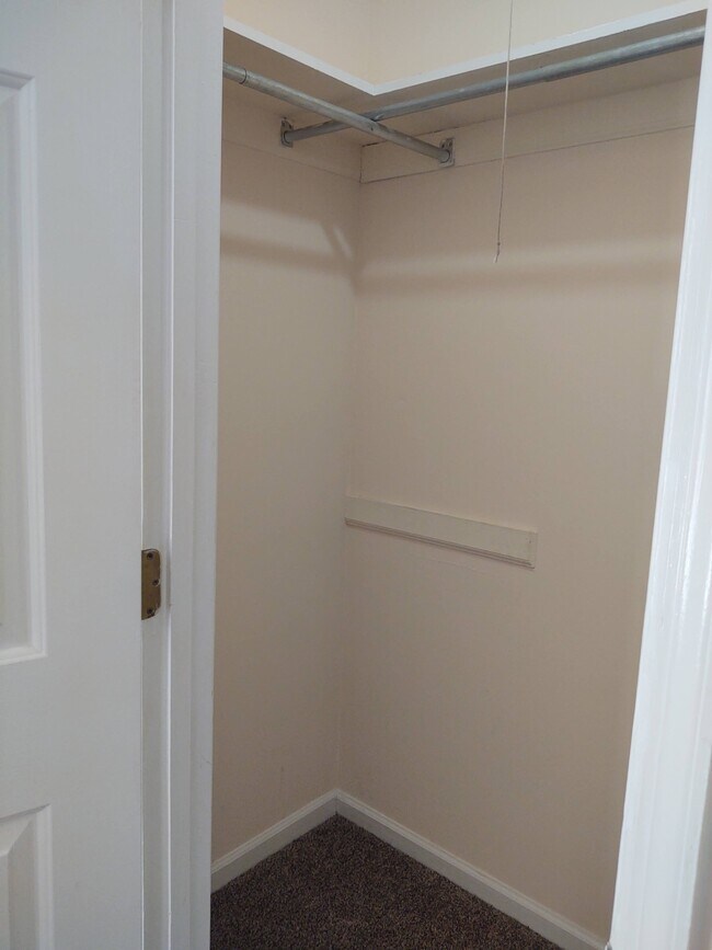 Walk-in closet in front bedroom - 251 Knight Dr