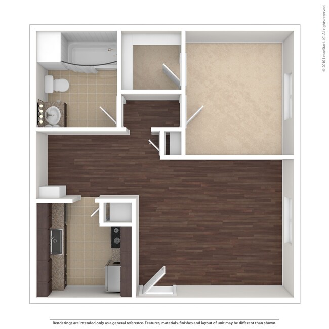 Floorplan - Loreto Apartment Homes
