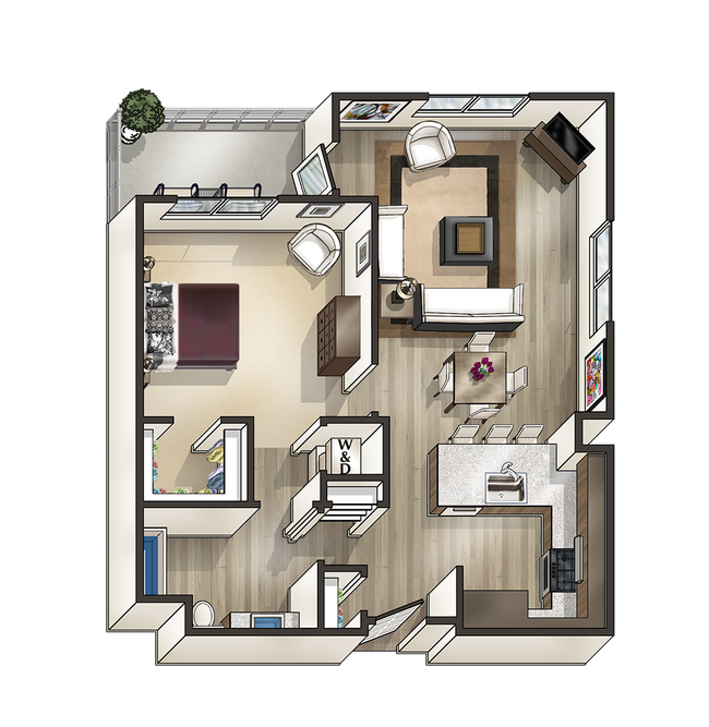 Floorplan - MODE Apartments