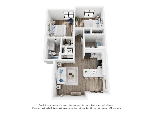 Floorplan - Cape Vista Apartments