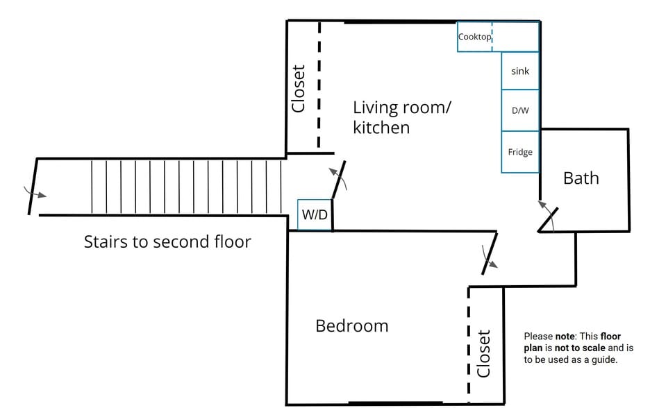 Floorplan 410 sqft - 26541 Avenida Veronica