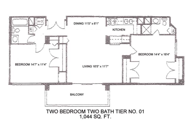 Building Photo - Urban Living at Its Finest: Spacious 2BR, 2BA Condo in Courthouse