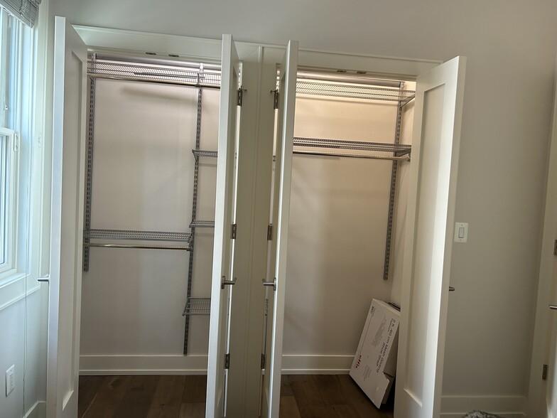 Large double closet - 417 4th St SE