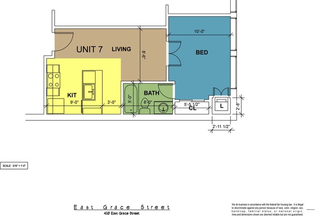 Floorplan - 420 Place