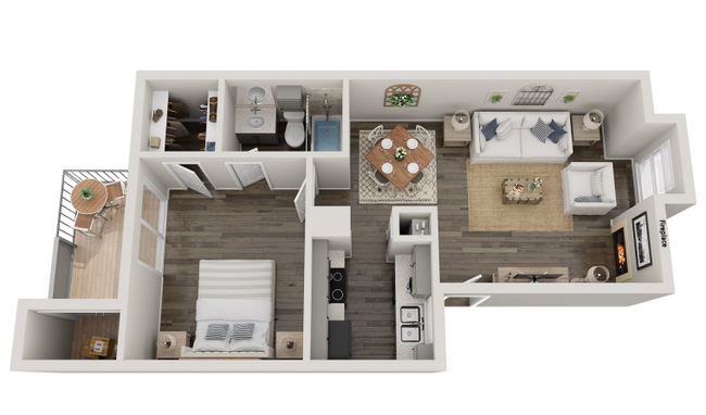 Floorplan - Ventura Apartments