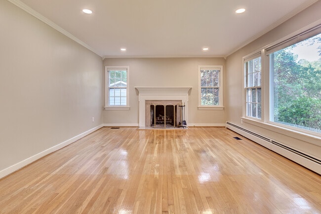 Spacious, light-filled living room - 114 Richards Rd