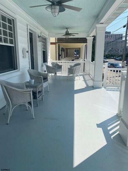 Main Porch with Ocean Views - 4907 Atlantic Ave