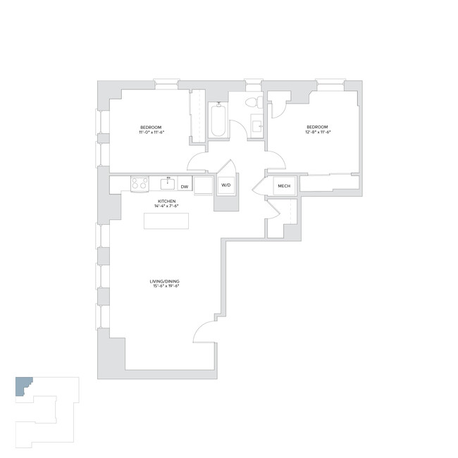 Floorplan - Cloisters