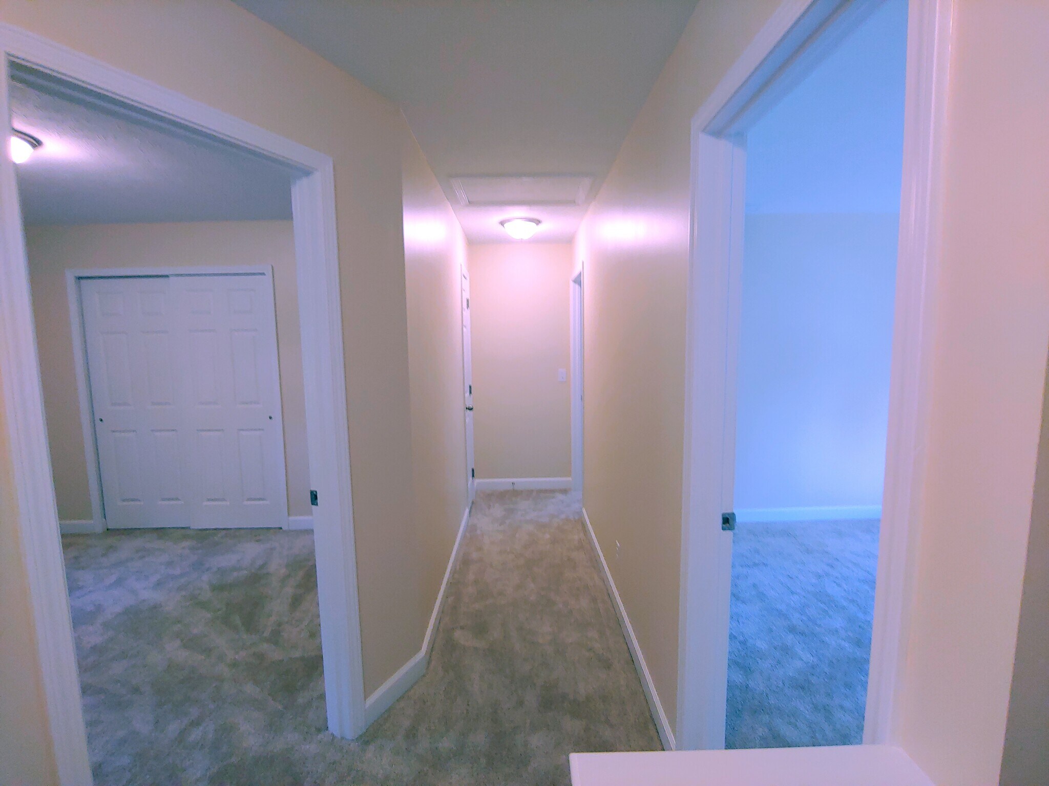 upstairs hallway - 7762 Knue Rd