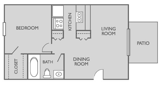 Floorplan - Northwood Village Apartments