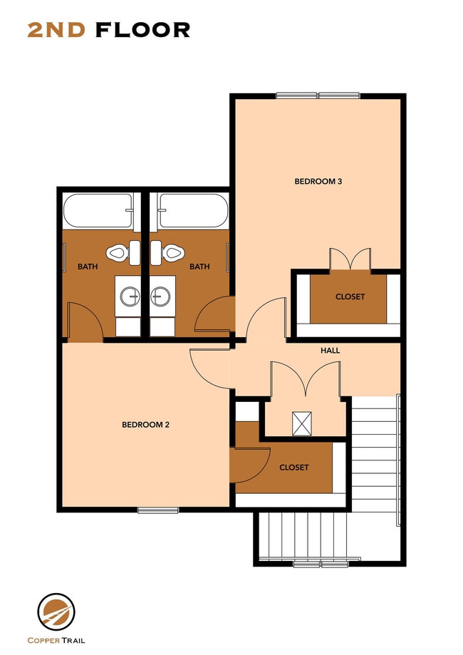 Floorplan - Copper Trail Townhomes