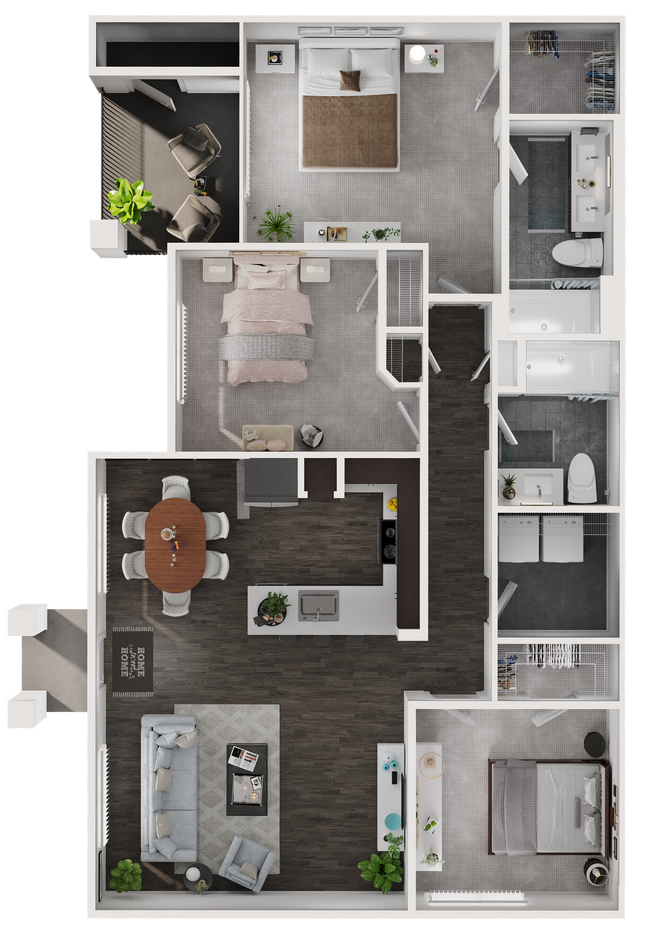 Floorplan - SW Apartments