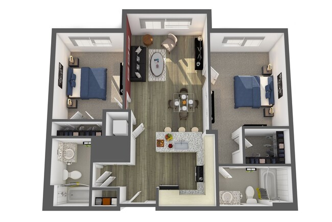 Floorplan - Studio 3807