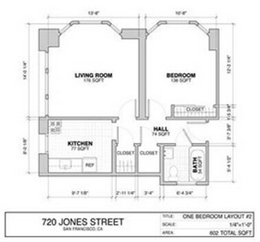 1BR/1BA - Jones Street Terrace