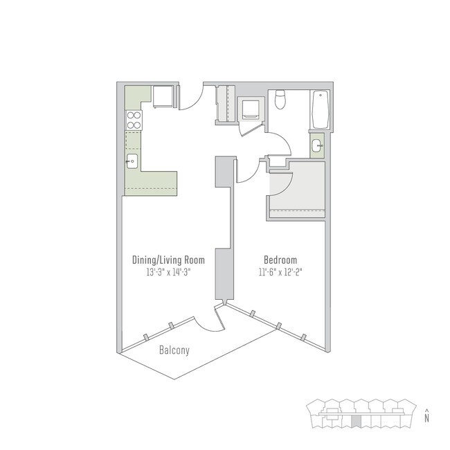 Floorplan - City Hyde Park
